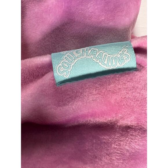 Squishmallows Lola the Unicorn Hat & Gloves Set Girls Toboggan Pink Purple - Picture 6 of 10